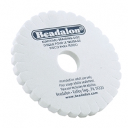 Beadalon Kumihimo Disk rund 15cm Weiss