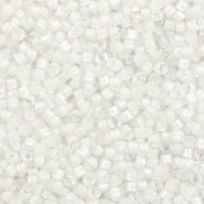 Miyuki Perlen delica's 11/0 White lined AB crystal DB-66