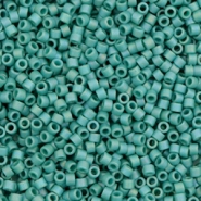 Miyuki Perlen delica's 11/0 Duracoat opaque dyed eucalyptus DB-2131