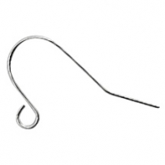 Stainless Steel - Rostfrei Stahl Schmuckzubeh&ouml;r Ohrringe / Ohrh&auml;nger Antik silber