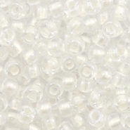 Miyuki Rocailles 6/0 Pearlized effect white 6-4601