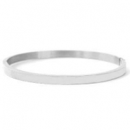 Armbänder aus Stainless Steel - Rostfreiem Stahl Silber