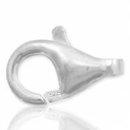 925 Silber Zubeh&ouml;r Karabinerverschluss 9mm Silber