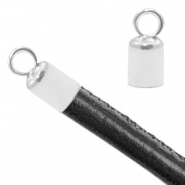 925 Silber Zubeh&ouml;r Endkappen 2mm Silber