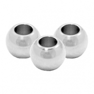 Stainless Steel - Rostfrei Stahl Perlen 6mm Silber