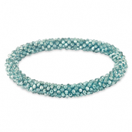 Top Facett Perlen Facett Glas Armbänd