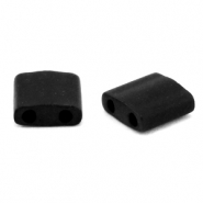 Miyuki Perlen tila 5x5mm Opaque matte black TL-401F