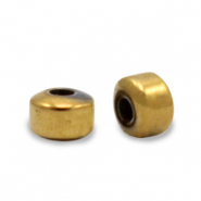 Hämatit Perlen Disc Gold