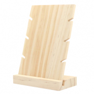 Schmuckdisplay Holz f&uuml;r Armb&auml;nder Natural (nat&uuml;rliche Farbe Holz)