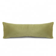 Schmuckdisplay Kissen Sammt soft Vintage olive green