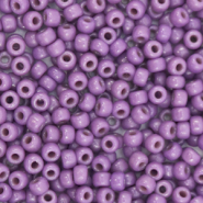 Miyuki Rocailles 8/0 Duracoat opaque dark orchid purple 8-4489