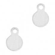 925 Silber Anhänger 4mm Silber