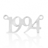 Stainless Steel - Rostfreiem Stahl Anhänger/Zwischenstück Jahr 1994 Silber