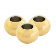 Stainless Steel - Rostfrei Stahl Perlen 4mm Gold