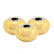 Stainless Steel - Rostfrei Stahl Perlen 4mm Gold