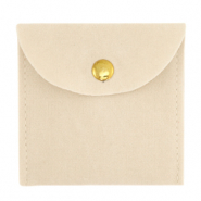 Schmuckbeutel Beige