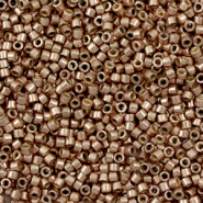 Miyuki Perlen delica's 11/0 Duracoat galvanized champagne DB-2504
