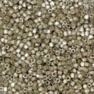 Miyuki Perlen delica's 11/0 Silk satin variegated taupe DB-671