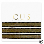 C.U.S Schmuckband Shimmery black