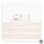 C.U.S&reg; Schmuckband Shimmery light seashell pink