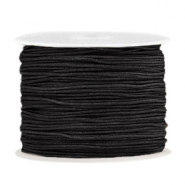 Macram&eacute; Band 1.0mm Black