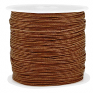 Macram&eacute; Band 0.8mm Pecan brown