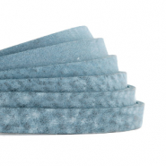 Echtes DQ Leder und Wildleder Flach 5mm DQ Leder