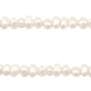 BQ Süsswasserperlen vertikales Fädelloch 5mm Natural white