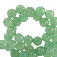 Naturstein Perlen Aventurinquarz 8mm Kelly green