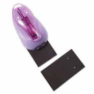 Beadsmith Stanze für Schmuckkarte Ohrstecker Lila