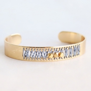 Schmuck machen: Musthave Armband aus DQ Metall & Macramé Band ♡ DIY 