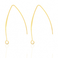 Ohrringe aus Stainless Steel - Rostfreiem Stahl Gold