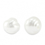 Imitationsperlen White