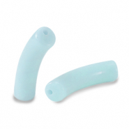 Acryl perlen Tube Light blue