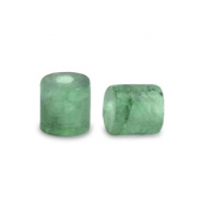Natursteinperlen Aventurinquarz Disc 2x2mm Jade green