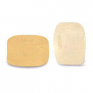 Natursteinperlen Quarz Disc 6x3mm Amber orange