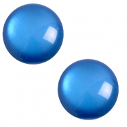 12 mm classic Cabochon Polaris Elements Lucido Light cobalt blue