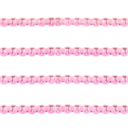 Gliederkette Glieder 3mm Pink