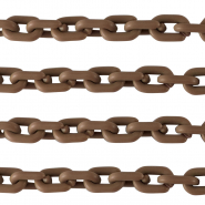 Acrylkette 15mm matt Savannah brown