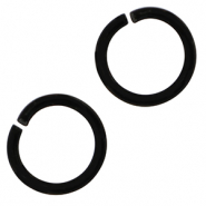 Farbiges Zubehör Binderinge Black