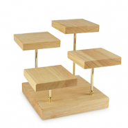 Schmuckdisplay f&uuml;r verschiedener Schmuck Natural-gold