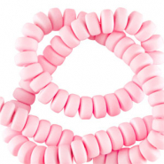 Polymer Perlen Rondell 7mm Baby pink