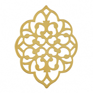 Stainless Steel - Rostfrei Stahl Anh&auml;nger Bohemian Gold