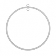 Stainless Steel - Rostfrei Stahl Anhänger 52mm Silver