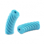 Tube Acrylperlen Twisted Blue
