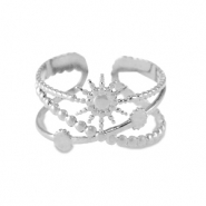 Ringe aus Stainless Steel - Rostfreiem Stahl Silber