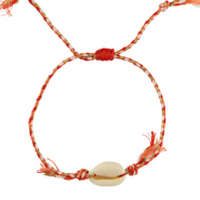 Armb&auml;nder Kauri Red-orange-gold