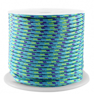 Segeltau 2mm Blue-purple-yellow