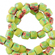 Polymer Perlen 6mm Lime green