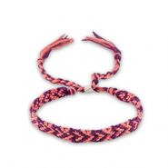 Armb&auml;nder Grape purple-coral pink